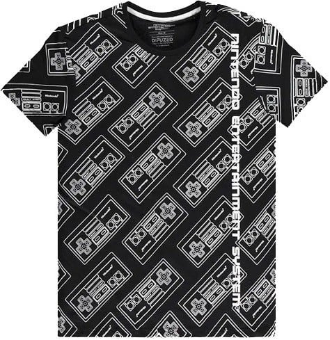 Difuzed NES AOP Men\'s T-shirt, 2XL ryhmässä URHEILU, VAPAA-AIKA JA HARRASTUS / Tarvikkeet / T-paidat @ TP E-commerce Nordic AB (A22131)