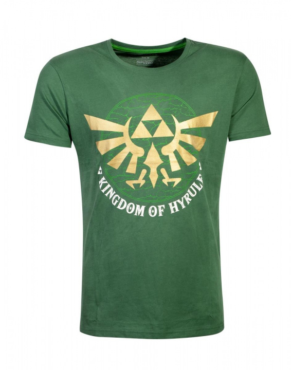 Difuzed Zelda Golden Hyrule T-shirt, S ryhmässä URHEILU, VAPAA-AIKA JA HARRASTUS / Tarvikkeet / T-paidat @ TP E-commerce Nordic AB (A22151)