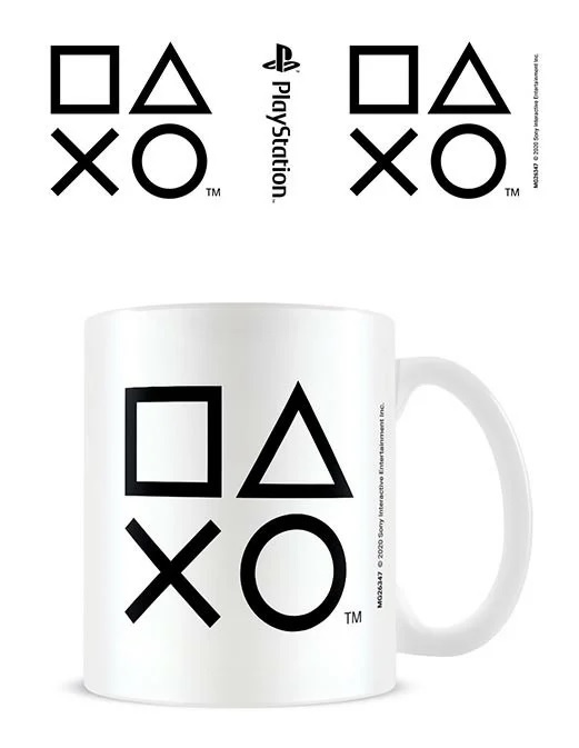 Mugg Playstation - Everyday mug ryhmässä URHEILU, VAPAA-AIKA JA HARRASTUS / Hauskat tavarat / Mukit @ TP E-commerce Nordic AB (A22172)