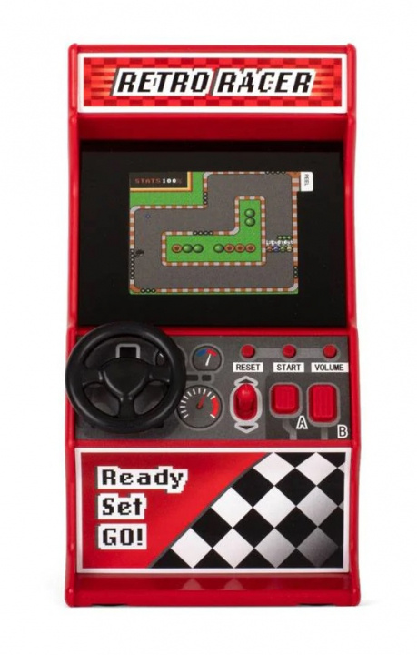 Orb Gaming Retro Arcade Racing Game ryhmässä KODINELEKTRONIIKKA / Pelikonsolit & Tarvikkeet / Muut pelit @ TP E-commerce Nordic AB (A22248)