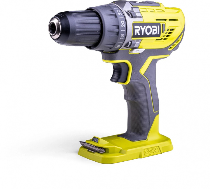 Ryobi R18DD3-0 Kraftfull borrskruvdragare ryhmässä KOTI, TALOUS JA PUUTARHA / Työkalut & Tee itse / Ruuvimeisselit @ TP E-commerce Nordic AB (A22258)