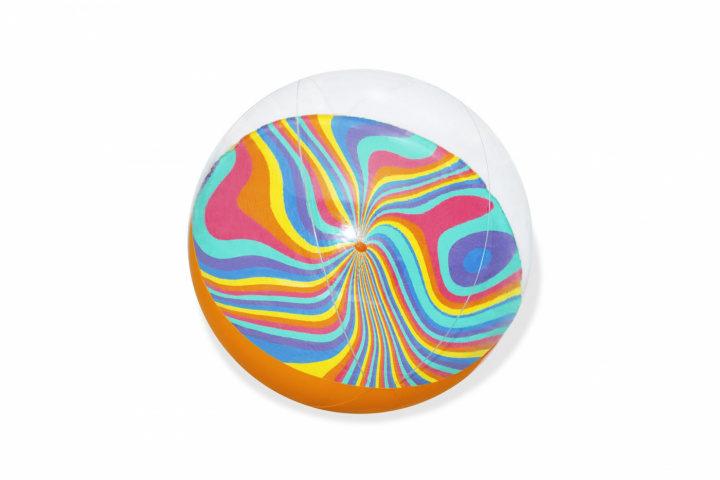 Bestway Tie-Dye Twist Beach Ball 46cm ryhmässä LELUT, TUOTTEET LAPSILLE JA VAUVOILLE / Ulkoleut / Kylpylelut @ TP E-commerce Nordic AB (A22271)