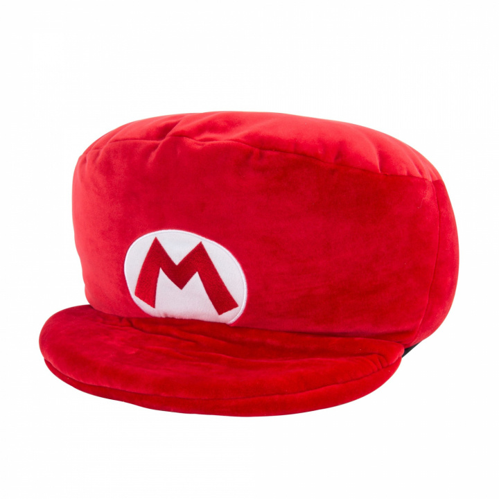 Super Mario Mocchi Mocchi Mario Mega Hat (Large) ryhmässä LELUT, TUOTTEET LAPSILLE JA VAUVOILLE / Lelut vauvoille (0-3v) / Pehmolelut @ TP E-commerce Nordic AB (A22308)