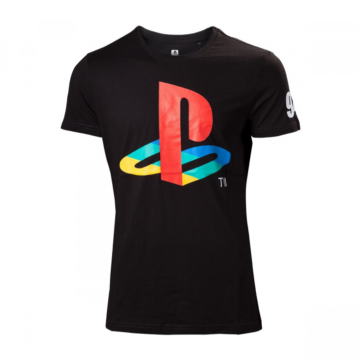 Difuzed Playstation T-shirt, S ryhmässä KODINELEKTRONIIKKA / Pelikonsolit & Tarvikkeet / Muut pelit @ TP E-commerce Nordic AB (A22332)