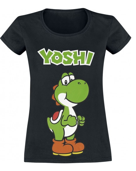 Difuzed Super Mario Yoshi T-shirt dam, XL ryhmässä KODINELEKTRONIIKKA / Pelikonsolit & Tarvikkeet / Muut pelit @ TP E-commerce Nordic AB (A22333)