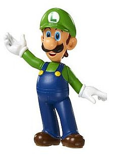 World of Nintendo Super Mario Luigi-figur ryhmässä LELUT, TUOTTEET LAPSILLE JA VAUVOILLE / Leikkikalut, Askartelu &Pelit / Figuurit & miniatyyrit @ TP E-commerce Nordic AB (A22362)