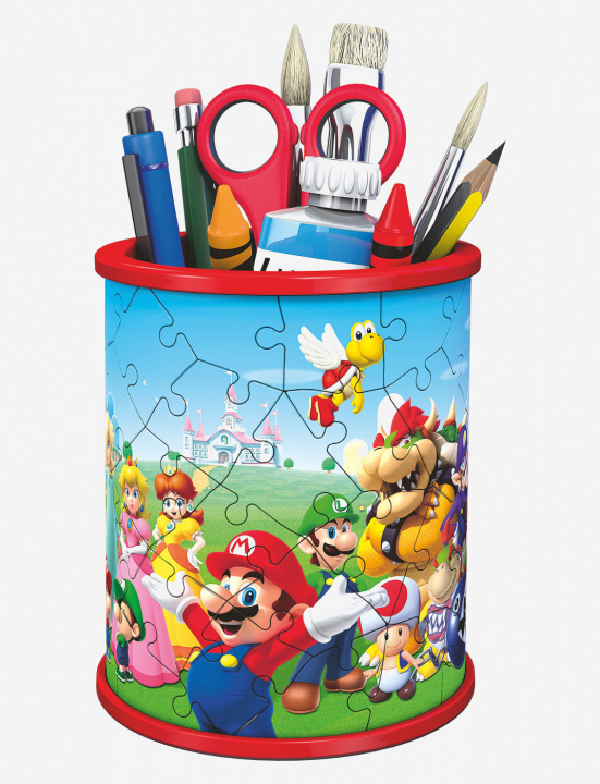 Super Mario 3D-pussel Pennställ 54 bitar ryhmässä LELUT, TUOTTEET LAPSILLE JA VAUVOILLE / Leikkikalut, Askartelu &Pelit / Palapelit @ TP E-commerce Nordic AB (A22363)