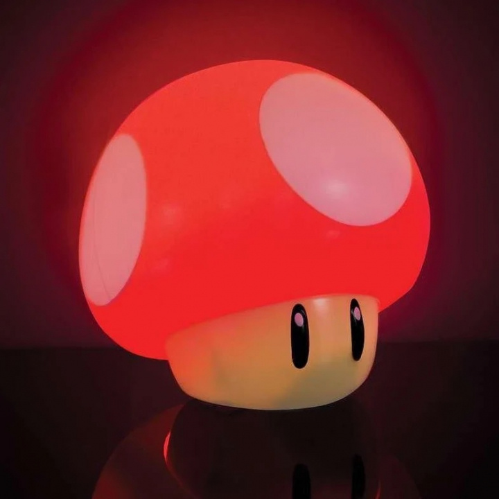 Paladone Super Mario Mushroom Light ryhmässä KODINELEKTRONIIKKA / Pelikonsolit & Tarvikkeet / Muut pelit @ TP E-commerce Nordic AB (A22367)