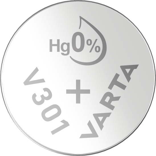 Varta V301/SR43 Silver Coin Watch J-Pack ryhmässä KODINELEKTRONIIKKA / Paristot & Laturit / Akut / Nappiparistot @ TP E-commerce Nordic AB (A22373)