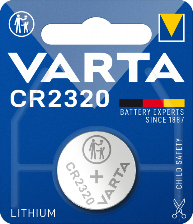 Varta CR2320 litiumkolikko 1-pakkaus ryhmässä KODINELEKTRONIIKKA / Paristot & Laturit / Akut / Nappiparistot @ TP E-commerce Nordic AB (A22376)