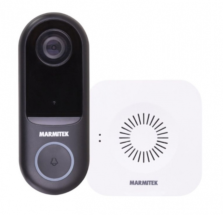 Marmitek Smart BuzzLO Video Doorbell HD1080p + Bell Me Ringklocka ryhmässä KOTI, TALOUS JA PUUTARHA / Älykodit / Ovikellot @ TP E-commerce Nordic AB (A22378PKT)