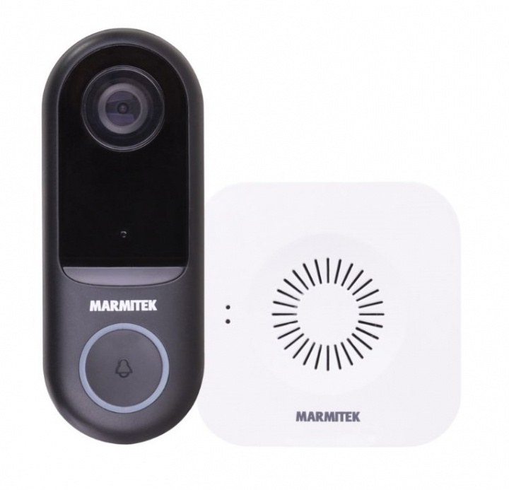 Marmitek Smart BuzzLO Video Ovikello HD1080p + Bell Me ovikello ryhmässä KOTI, TALOUS JA PUUTARHA / Älykodit / Ovikellot @ TP E-commerce Nordic AB (A22378PKT)