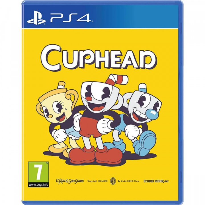 Cuphead (PS4) ryhmässä KODINELEKTRONIIKKA / Pelikonsolit & Tarvikkeet / Sony PlayStation 4 @ TP E-commerce Nordic AB (A22381)