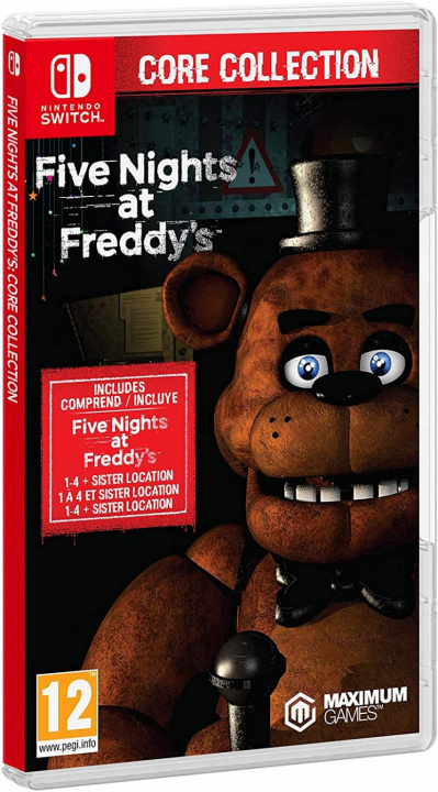 Five Nights at Freddy´s - Core Collection (Switch) ryhmässä KODINELEKTRONIIKKA / Pelikonsolit & Tarvikkeet / Nintendo Switch / Pelit @ TP E-commerce Nordic AB (A22383)