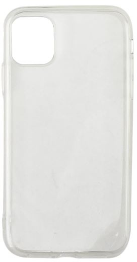 iPhone 11, TPU Cover, Transparent ryhmässä ÄLYPUHELIMET JA TABLETIT / Puhelimen suojakotelo / Apple / iPhone 11 / Kuoret @ TP E-commerce Nordic AB (A22427)