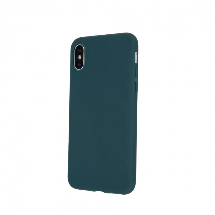 Matt TPU-kotelo iPhone 16 Pro:lle, metsänvihreä ryhmässä ÄLYPUHELIMET JA TABLETIT / Puhelimen suojakotelo / Apple / iPhone 16 @ TP E-commerce Nordic AB (A22534)