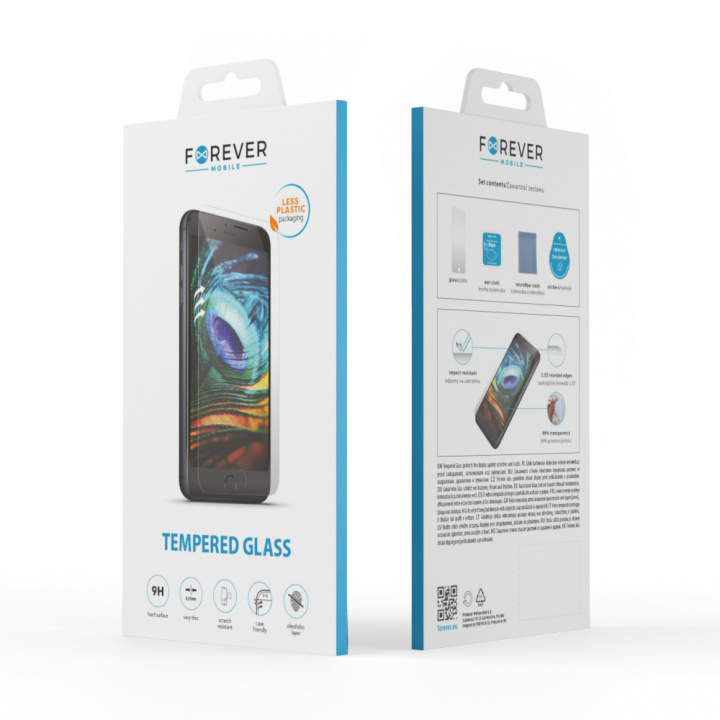 Forever Karkaistu lasi 2.5D iPhone 16:lle ryhmässä ÄLYPUHELIMET JA TABLETIT / Puhelimen suojakotelo / Apple / iPhone 16 @ TP E-commerce Nordic AB (A22547)