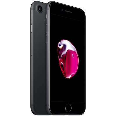 Apple Käytetty iPhone 7 128 GB, musta - hyvässä kunnossa ryhmässä ÄLYPUHELIMET JA TABLETIT / Kännykät & smartphones @ TP E-commerce Nordic AB (A22554)