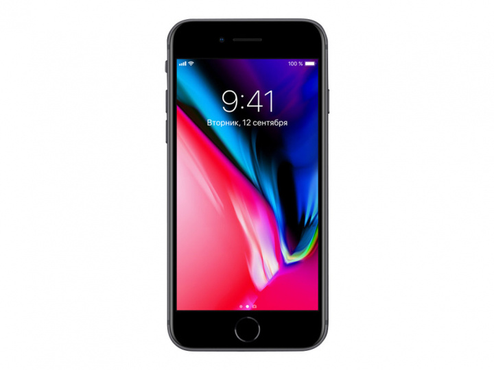 Apple Käytetty iPhone 8 64 GB Space Grey - Hyvässä kunnossa ryhmässä ÄLYPUHELIMET JA TABLETIT / Kännykät & smartphones @ TP E-commerce Nordic AB (A22555)