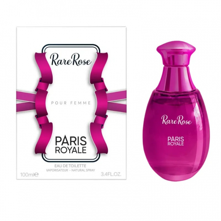 Paris Royale PR009: Rare Rose naiselle 100ml EDT ryhmässä KAUNEUS JA TERVEYS / Tuoksut & Parfyymit / Parfyymit / Naisten Tuoksut @ TP E-commerce Nordic AB (A22615)