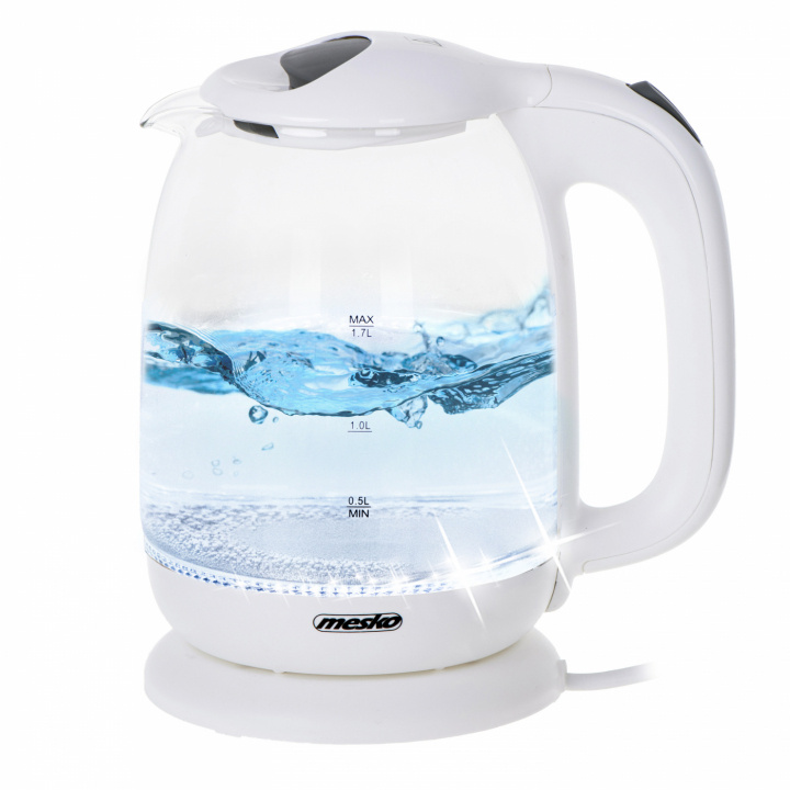 Mesko MS 1302 Vedenkeitin 1,7L, valkoinen ryhmässä KOTI, TALOUS JA PUUTARHA / Kodinkoneet / Vesi ja mehu / Vedenkeitin @ TP E-commerce Nordic AB (A22660)
