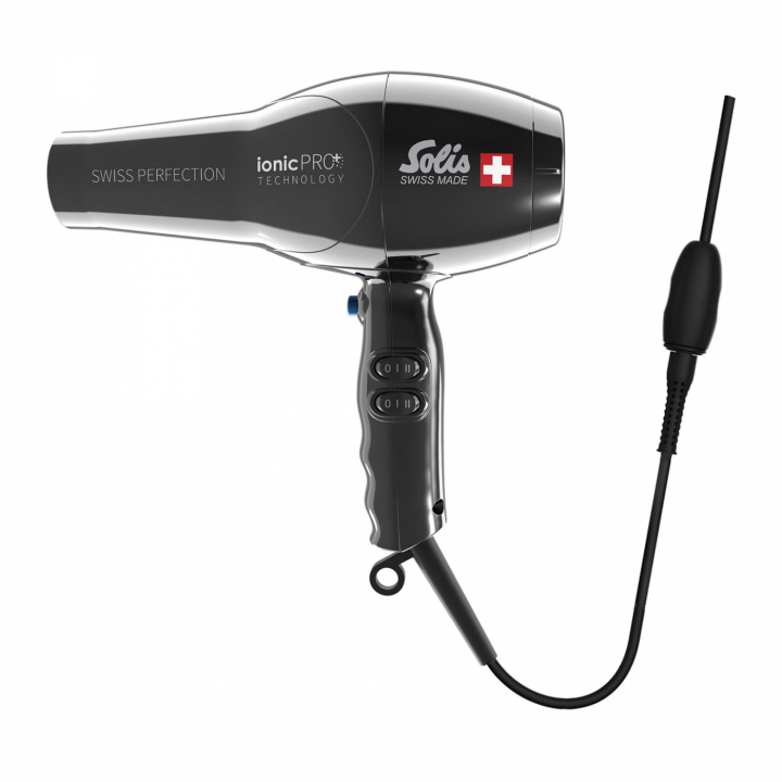 Solis Swiss Perfection 360° IonicPRO hiustenkuivaaja ryhmässä KAUNEUS JA TERVEYS / Hiukset &Stailaus / Muotoilutyökalut / Hiustenkuivaimet @ TP E-commerce Nordic AB (A22740)