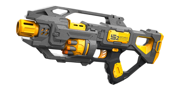 Blaze Storm Soft Bullet Gun ZC7139 w/20 Soft ryhmässä LELUT, TUOTTEET LAPSILLE JA VAUVOILLE / Leikkikalut, Askartelu &Pelit / Toimintapeli @ TP E-commerce Nordic AB (A22898)