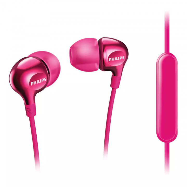 Philips Vibes In-ear headphone w/mic, Pink ryhmässä KODINELEKTRONIIKKA / Ääni & Kuva / Kuulokkeet & Tarvikkeet / Kuulokkeet @ TP E-commerce Nordic AB (A22911)