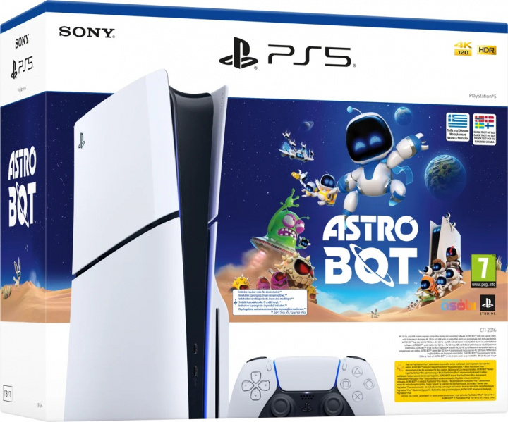 Sony Playstation 5 Slim - Astro Bot Bundle ryhmässä KODINELEKTRONIIKKA / Pelikonsolit & Tarvikkeet / Sony PlayStation 5 / Pelikonsolit @ TP E-commerce Nordic AB (A22921)