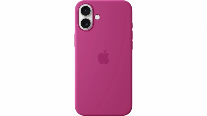 Apple iPhone 16 Plus Silicone Case with MagSafe - Fuchsia ryhmässä ÄLYPUHELIMET JA TABLETIT / Puhelimen suojakotelo / Apple / iPhone 16 @ TP E-commerce Nordic AB (A22950)