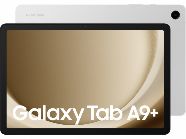 Samsung Galaxy Tab A9+ WiFi 64GB, Silver ryhmässä ÄLYPUHELIMET JA TABLETIT / Tabletit @ TP E-commerce Nordic AB (A22984)