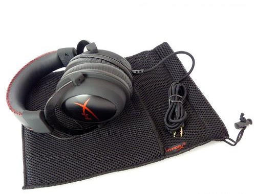 HyperX cloud II kantolaukku Original - musta ryhmässä TIETOKOONET & TARVIKKEET / GAMING / Tarvikkeet pelaamiseen @ TP E-commerce Nordic AB (A23039)