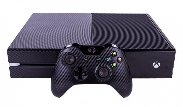Hiilikuituinen kuori Xbox One -konsolille ja Xbox One -ohjaimelle ryhmässä KODINELEKTRONIIKKA / Pelikonsolit & Tarvikkeet / Xbox One / Tarvikkeet @ TP E-commerce Nordic AB (A23047)