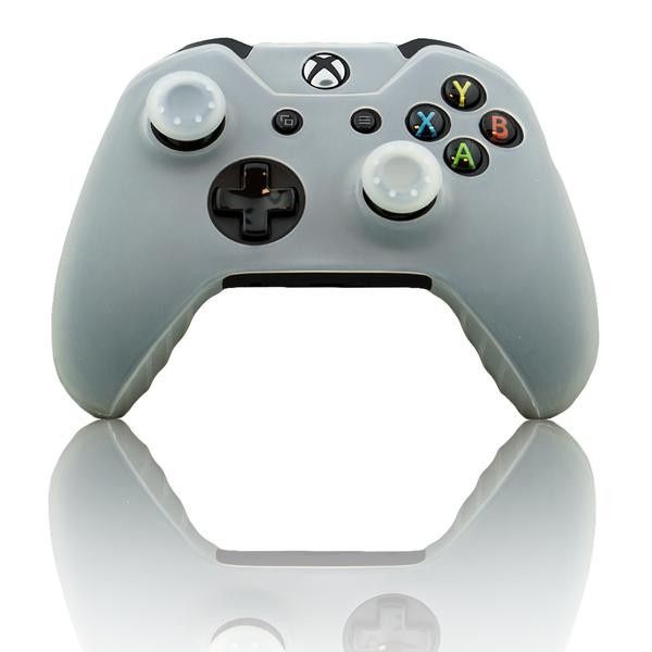 Silikonisuojus XBOX One -ohjaimelle, läpinäkyvä ryhmässä KODINELEKTRONIIKKA / Pelikonsolit & Tarvikkeet / Xbox One / Tarvikkeet @ TP E-commerce Nordic AB (A23074)