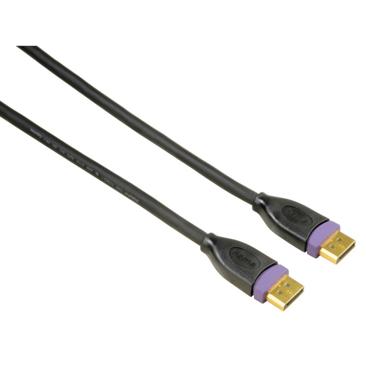 Hama DisplayPort kabel (1,8 m) ryhmässä TIETOKOONET & TARVIKKEET / Kaapelit & Sovittimet / DisplayPort / Kaapelit @ TP E-commerce Nordic AB (A23110)