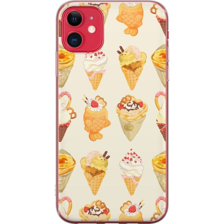 Kännykkäkuori Apple iPhone 11-laitteelle, jossa on Lasinen kuvio ryhmässä ÄLYPUHELIMET JA TABLETIT / Puhelimen suojakotelo / Apple / iPhone 11 / Kuoret @ TP E-commerce Nordic AB (A50038)
