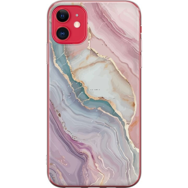 Kännykkäkuori Apple iPhone 11-laitteelle, jossa on Marmori kuvio ryhmässä ÄLYPUHELIMET JA TABLETIT / Puhelimen suojakotelo / Apple / iPhone 11 / Kuoret @ TP E-commerce Nordic AB (A50049)