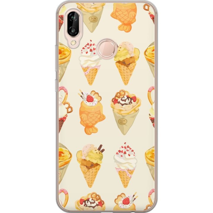 Kännykkäkuori Huawei P20 lite-laitteelle, jossa on Lasinen kuvio ryhmässä ÄLYPUHELIMET JA TABLETIT / Puhelimen suojakotelo / Huawei/Honori @ TP E-commerce Nordic AB (A53089)