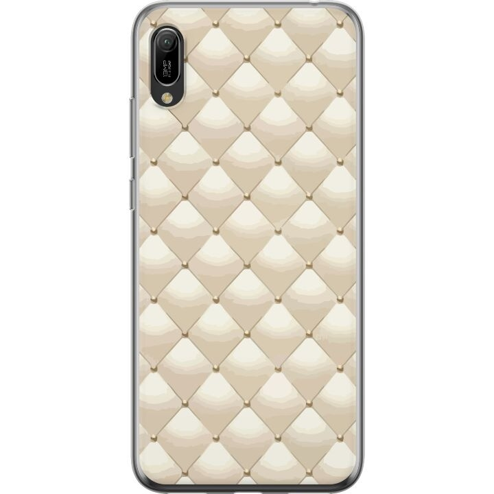 Kännykkäkuori Huawei Y6 Pro (2019)-laitteelle, jossa on Kultakiilto kuvio ryhmässä ÄLYPUHELIMET JA TABLETIT / Puhelimen suojakotelo / Huawei/Honori @ TP E-commerce Nordic AB (A53881)