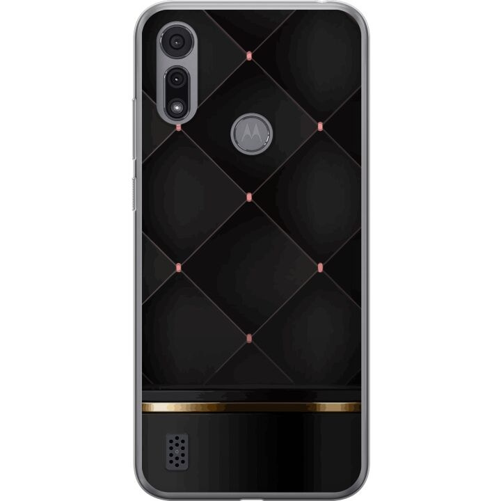 Kännykkäkuori Motorola Moto E6i-laitteelle, jossa on Ylellinen linja kuvio ryhmässä ÄLYPUHELIMET JA TABLETIT / Puhelimen suojakotelo / Motorola @ TP E-commerce Nordic AB (A54356)