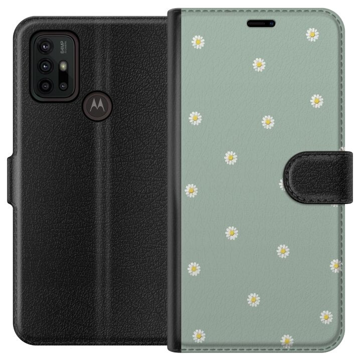 Lompakkokotelo Motorola Moto G30-laitteelle, jossa on Papinkello kuvio ryhmässä ÄLYPUHELIMET JA TABLETIT / Puhelimen suojakotelo / Motorola @ TP E-commerce Nordic AB (A54831)
