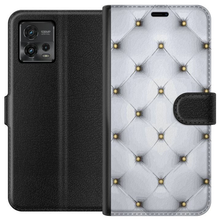 Lompakkokotelo Motorola Moto G72-laitteelle, jossa on Ylellistä kuvio ryhmässä ÄLYPUHELIMET JA TABLETIT / Puhelimen suojakotelo / Motorola @ TP E-commerce Nordic AB (A55327)