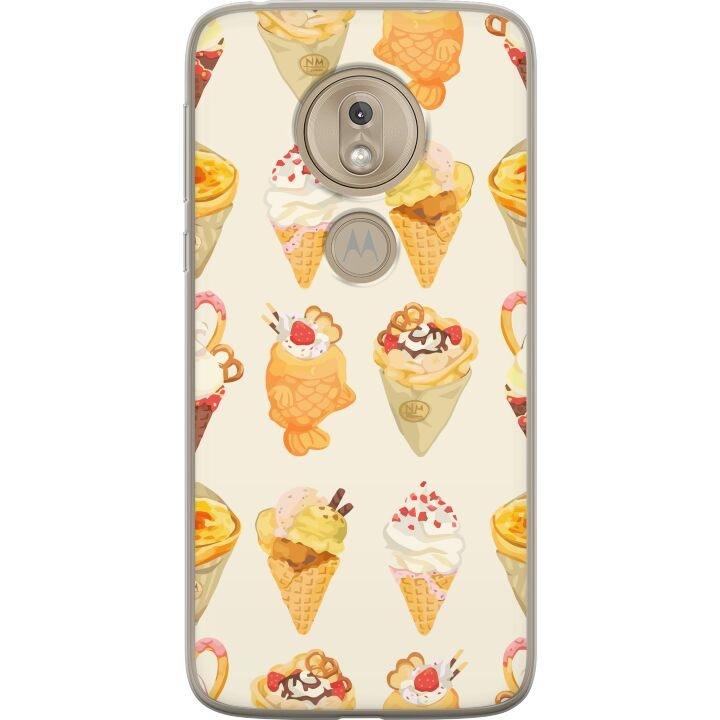 Kännykkäkuori Motorola Moto G7 Play-laitteelle, jossa on Lasinen kuvio ryhmässä ÄLYPUHELIMET JA TABLETIT / Puhelimen suojakotelo / Motorola @ TP E-commerce Nordic AB (A55459)