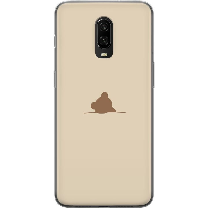 Kännykkäkuori OnePlus 6T-laitteelle, jossa on Nalle kuvio ryhmässä ÄLYPUHELIMET JA TABLETIT / Puhelimen suojakotelo / OnePlus @ TP E-commerce Nordic AB (A56575)