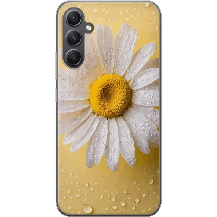 Kännykkäkuori Samsung Galaxy A25-laitteelle, jossa on Posliinikukka kuvio ryhmässä ÄLYPUHELIMET JA TABLETIT / Puhelimen suojakotelo / Samsung @ TP E-commerce Nordic AB (A59174)