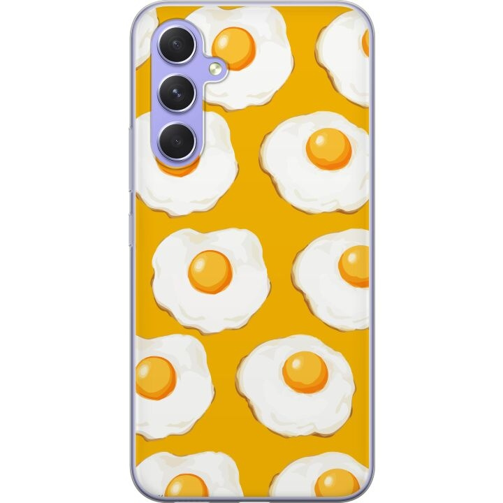 Kännykkäkuori Samsung Galaxy A54-laitteelle, jossa on Paistettu muna kuvio