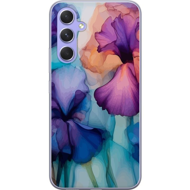 Kännykkäkuori Samsung Galaxy A54-laitteelle, jossa on Maagiset kukat kuvio