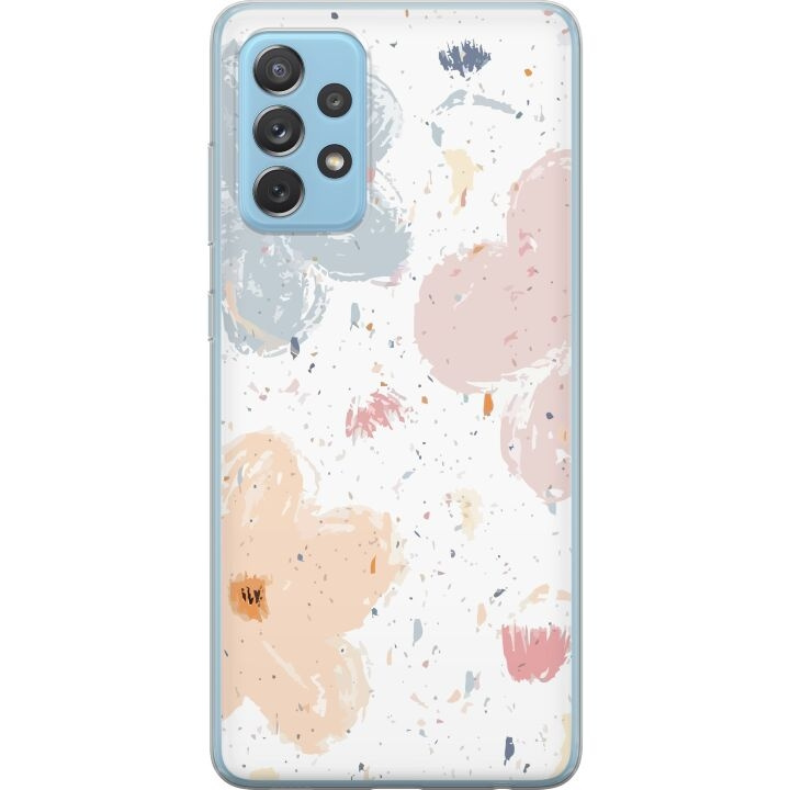 Kännykkäkuori Samsung Galaxy A72 5G-laitteelle, jossa on Kukat kuvio ryhmässä ÄLYPUHELIMET JA TABLETIT / Puhelimen suojakotelo / Samsung @ TP E-commerce Nordic AB (A60158)