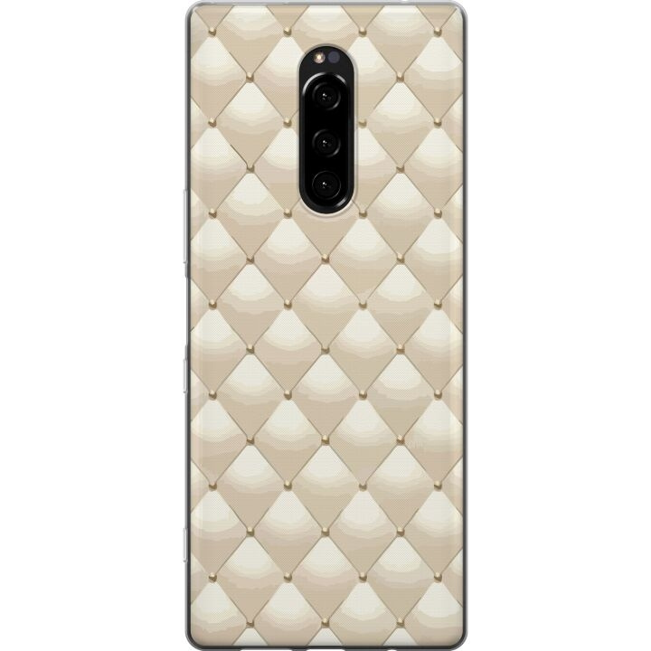 Kännykkäkuori Sony Xperia 1-laitteelle, jossa on Kultakiilto kuvio ryhmässä ÄLYPUHELIMET JA TABLETIT / Puhelimen suojakotelo / Sony @ TP E-commerce Nordic AB (A60820)