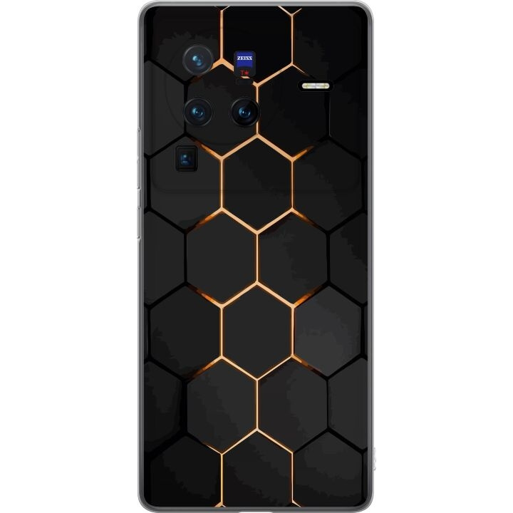 Kännykkäkuori vivo X80 Pro-laitteelle, jossa on Ylellinen Kuvio kuvio ryhmässä ÄLYPUHELIMET JA TABLETIT / Puhelimen suojakotelo / vivo @ TP E-commerce Nordic AB (A63708)